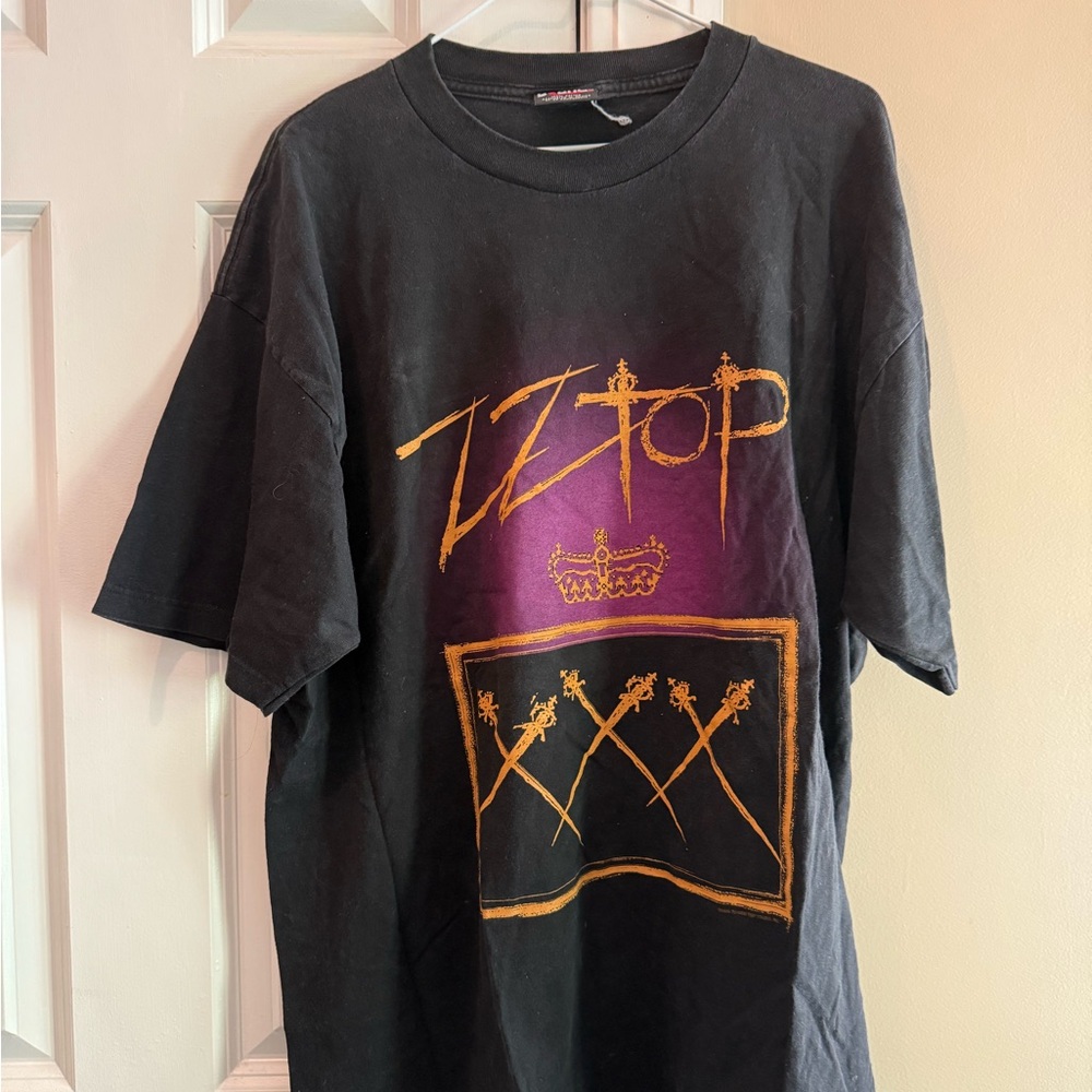 Vintage ZZ Top tour shirt